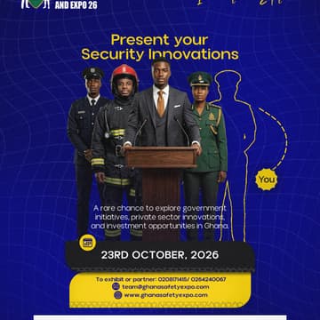 Cover Image for 2026 Ghana Security and Safety Conference and Expo- Innovation Edition