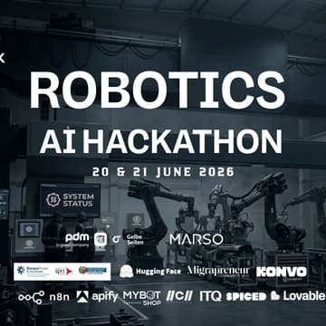 Cover Image for Berlin Robotics X AI Hackathon