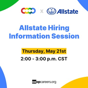 Cover Image for Hiring Now at Allstate | Information Session