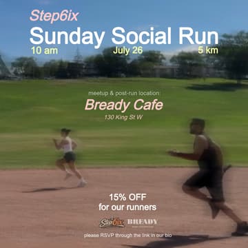 Cover Image for Step6ix Sunday Social Run