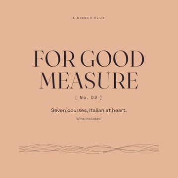 Cover Image for For Good Measure, No. 02
