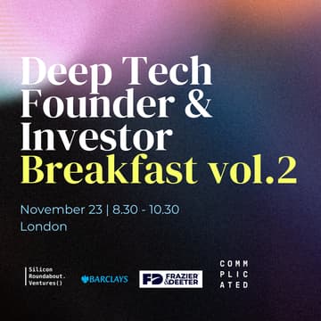 Cover Image for Deep Tech Founder & Investor Breakfast vol.2