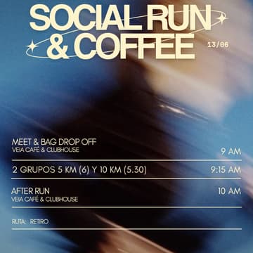 Cover Image for Social run & coffee