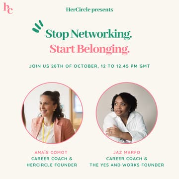 Cover Image for 🙌 Stop Networking. Start Belonging. with Jaz Marfo