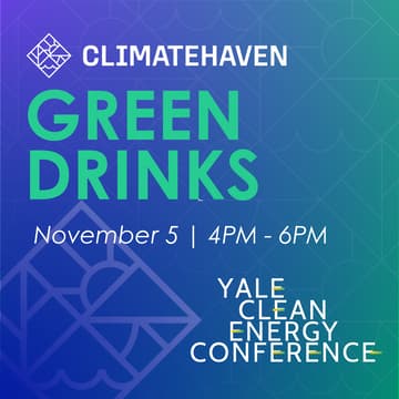 Cover Image for Green Drinks @ Yale Clean Energy Conference