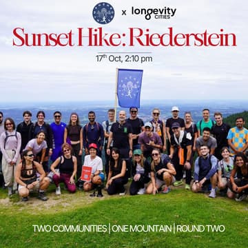 Cover Image for Sunset Hike: Riederstein | NymphenRuns x Longevity Munich