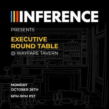 Cover Image for INFERENCE: Dinner @ Wayfare ๐ธ