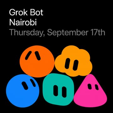 Cover Image for Grok Bot Meetup Nairobi