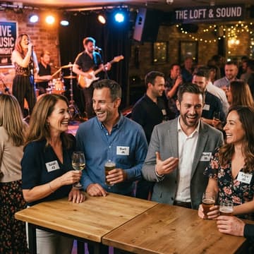 Cover Image for ✨ Singles, Sparks & First Friday Bands — Downtown Los Altos ✨