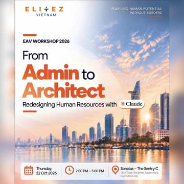 Cover Image for [EAV Workshop] FROM ADMIN TO ARCHITECT: Redesigning HR with Claude
