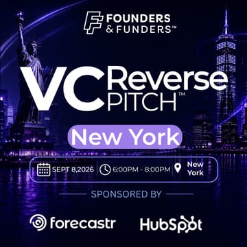 Cover Image for Founders & Funders: NYC VC Reverse Pitch