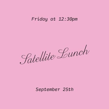 Cover Image for Satellite Lunch