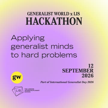Cover Image for 📍London 🌀 Generalist World Hackathon