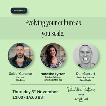 Cover Image for Evolving your culture as you scale.