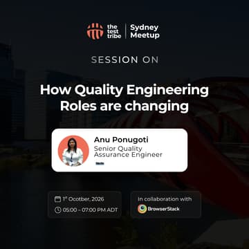 Cover Image for Leading Beyond the Title: Driving Quality Through Influence | 3rd Sydney Meetup
