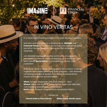 Cover Image for In Vino Veritas | Climate Week NYC