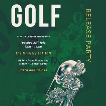 Cover Image for GOLF Release Party with Mac Adams