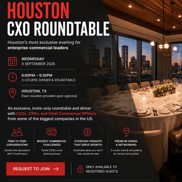 Cover Image for Houston CXO Roundtable
