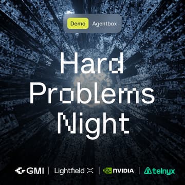 Cover Image for Hard Problems Night for Agent Builders