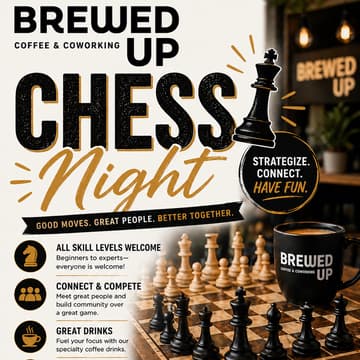 Cover Image for Brewed Up’s Chess Night