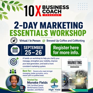 Cover Image for 10X Marketing Essentials Workshop - 2 Day