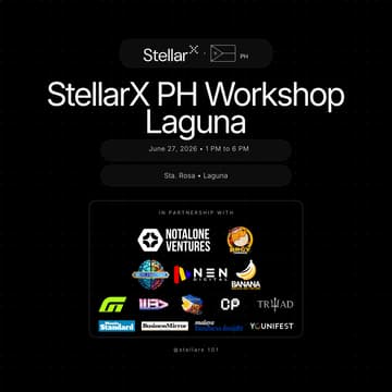 Cover Image for StellarX PH Workshop Laguna
