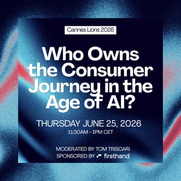 Cover Image for An Off-the-Record Cannes Lunch Conversation · June 25
