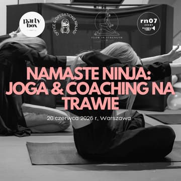 Cover Image for 🧘‍♀️🌸 Namaste Ninja: Joga & Coaching na trawie