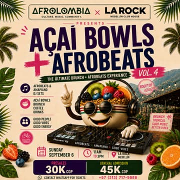 Cover Image for Açaí Bowls + Afrobeats Vol. 4 🌴🥥🎶