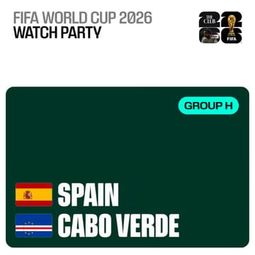 Cover Image for Club world cup 2026: spain vs. cabo verde