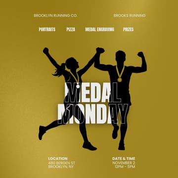 Cover Image for Medal Monday with Brooks