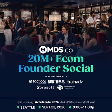Cover Image for MDS 20M+ Ecom Founder Social at Accelerate 2026