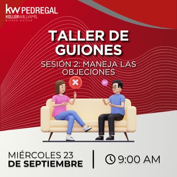 Cover Image for GUIONES, OBJECIONES Y CONVERSACIONES INMOBILIARIAS / SESIÓN 2 / MANEJA LAS OBJECIONES