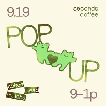 Cover Image for seconds coffee popup