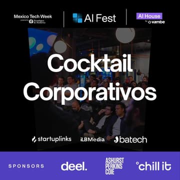 Cover Image for Cocktail para corporativos y premiación AI for Corporates Challenge