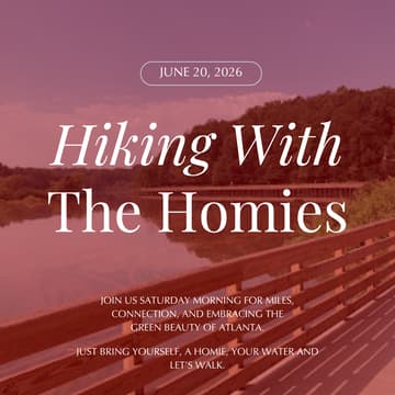 Cover Image for Hiking With The Homies 🥾