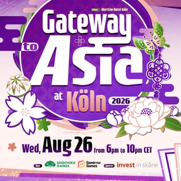 Cover Image for Gateway to Asia at Köln 2026（gamescom2026 Side Event）