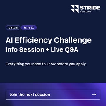 Cover Image for Info Session: AI Efficiency Challenge