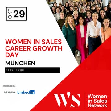Cover Image for Women in Sales Career Growth Day - München