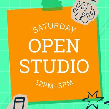 Cover Image for Sat 6/13 Open Studio Session