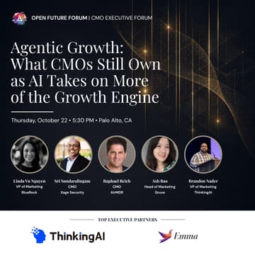 Cover Image for Agentic Growth: What CMOs Still Own as AI Takes on More of the Growth Engine