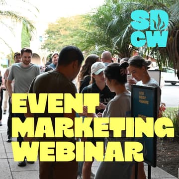 Cover Image for SDCW: Event Marketing Webinar for Event Hosts