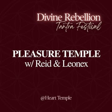 Cover Image for PLEASURE TEMPLE w/ Reid Mihalko and DJ Leonex