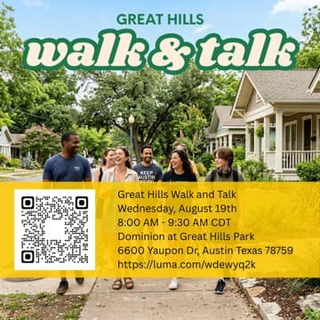 Cover Image for Great Hills Walk and Talk