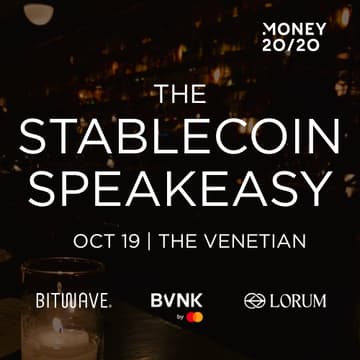 Cover Image for The Stablecoin Speakeasy at Money20/20