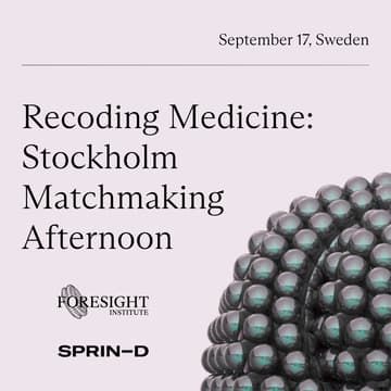 Cover Image for Recoding Medicine: Stockholm Matchmaking Afternoon