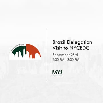 Cover Image for Brazil Delegation Visit to NYCEDC