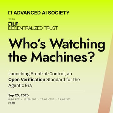 Cover Image for Who's Watching the Machines? Launching Proof-of-Control, an Open Verification Standard for the Agentic Era