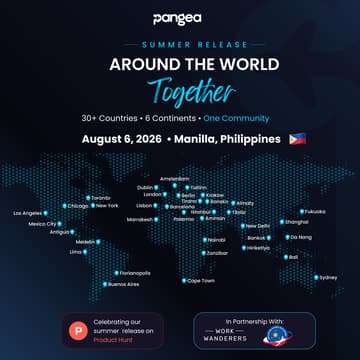Cover Image for 🇵🇭 Manilla (Philippines) - Pangea Product Hunt Launch
