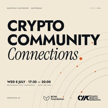 Cover Image for Crypto Community Connections: Q2 Drinks